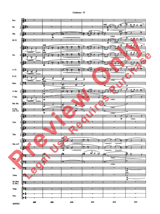 Symphony No. 3 for Band 交響曲 總譜 | 小雅音樂 Hsiaoya Music