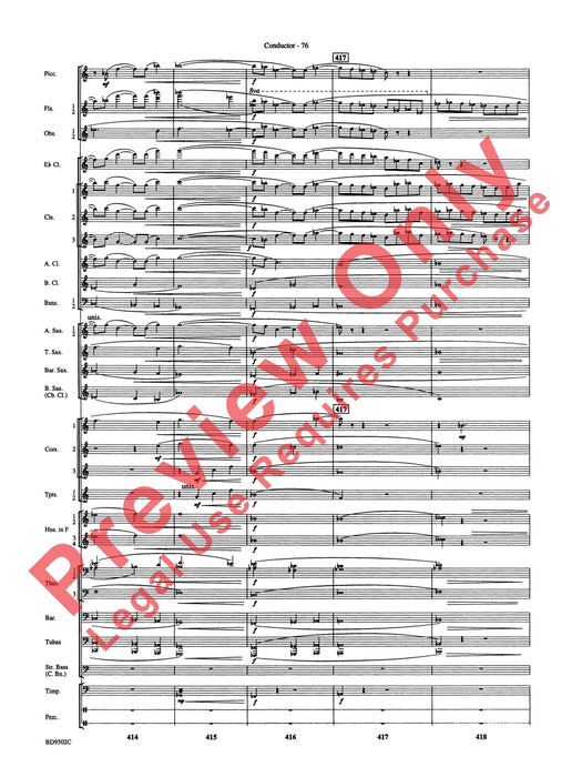 Symphony No. 3 for Band 交響曲 總譜 | 小雅音樂 Hsiaoya Music