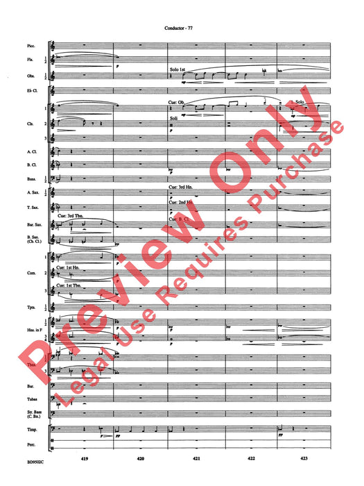 Symphony No. 3 for Band 交響曲 總譜 | 小雅音樂 Hsiaoya Music