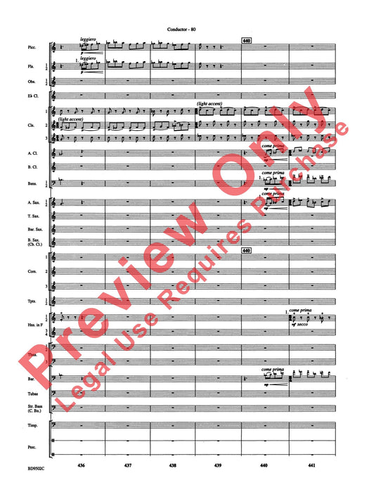 Symphony No. 3 for Band 交響曲 總譜 | 小雅音樂 Hsiaoya Music