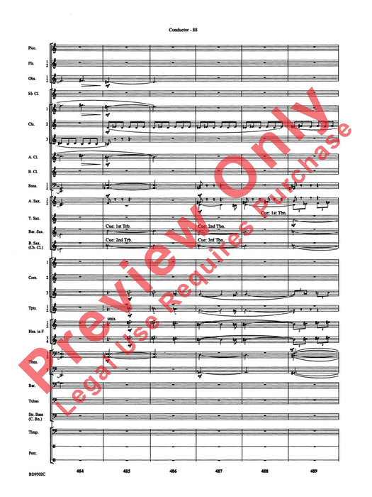 Symphony No. 3 for Band 交響曲 總譜 | 小雅音樂 Hsiaoya Music