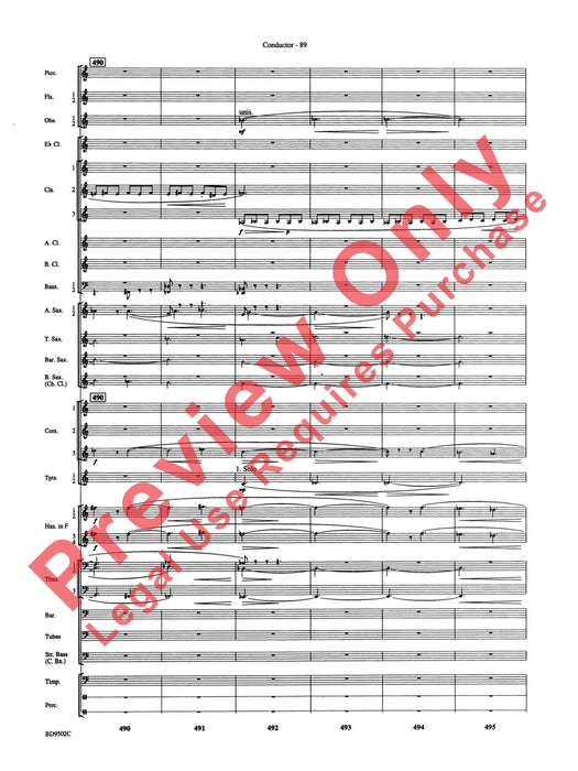 Symphony No. 3 for Band 交響曲 總譜 | 小雅音樂 Hsiaoya Music