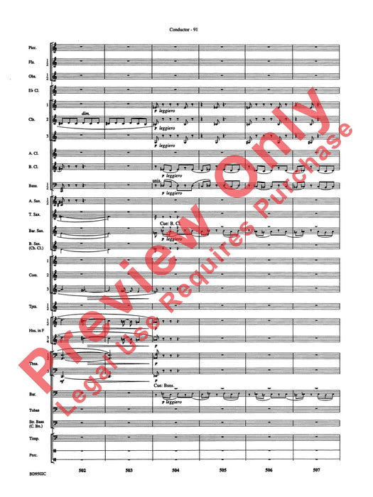 Symphony No. 3 for Band 交響曲 總譜 | 小雅音樂 Hsiaoya Music