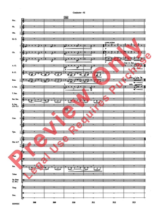 Symphony No. 3 for Band 交響曲 總譜 | 小雅音樂 Hsiaoya Music