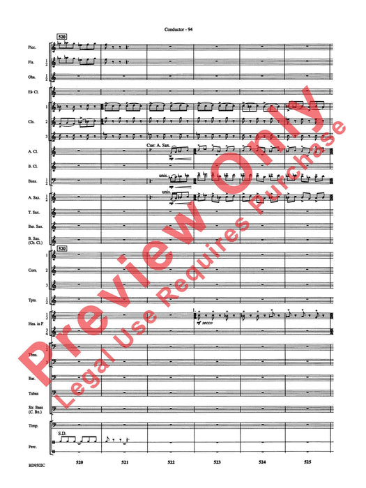 Symphony No. 3 for Band 交響曲 總譜 | 小雅音樂 Hsiaoya Music