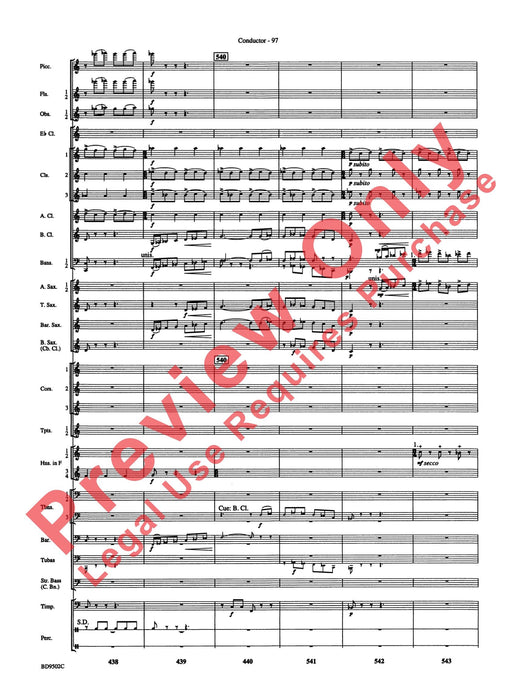 Symphony No. 3 for Band 交響曲 總譜 | 小雅音樂 Hsiaoya Music