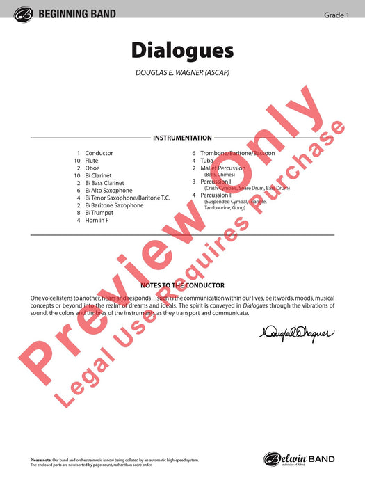 Dialogues 總譜 | 小雅音樂 Hsiaoya Music