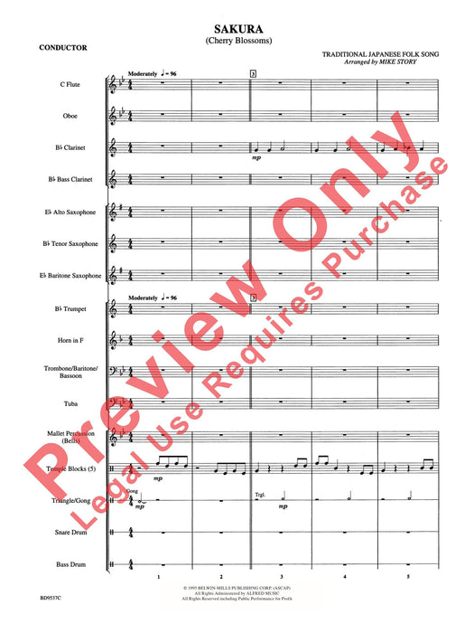 Sakura (Cherry Blossoms) 總譜 | 小雅音樂 Hsiaoya Music