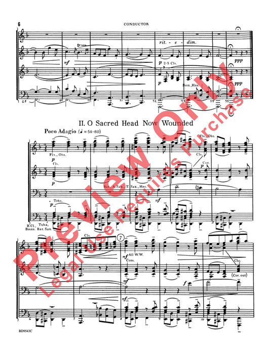 Three Chorale Preludes 聖詠合唱前奏曲 總譜 | 小雅音樂 Hsiaoya Music