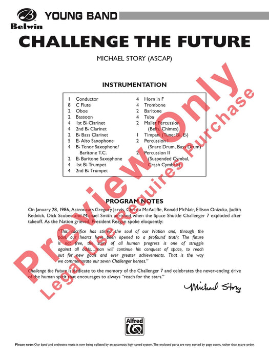 Challenge the Future 總譜 | 小雅音樂 Hsiaoya Music