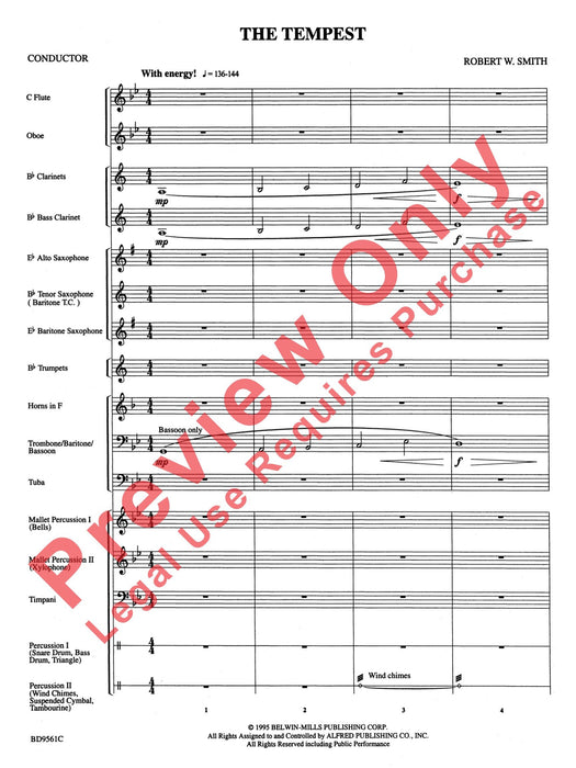 The Tempest 總譜 | 小雅音樂 Hsiaoya Music