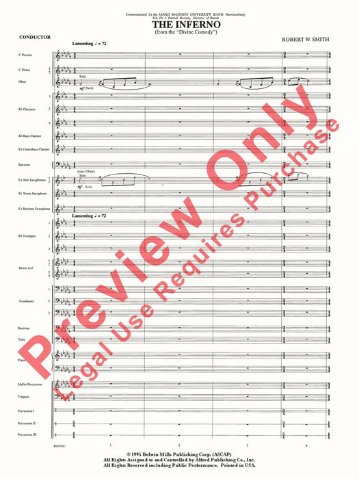 The Inferno From The Divine Comedy 總譜 | 小雅音樂 Hsiaoya Music