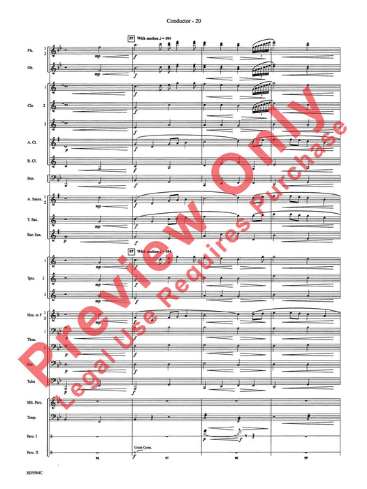 Where the Black Hawk Soars 總譜 | 小雅音樂 Hsiaoya Music