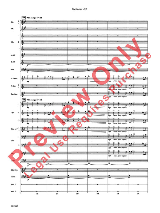 Where the Black Hawk Soars 總譜 | 小雅音樂 Hsiaoya Music