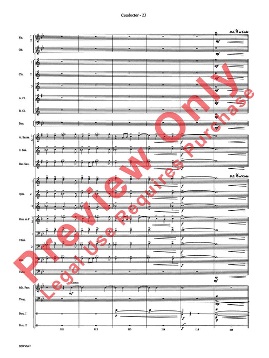 Where the Black Hawk Soars 總譜 | 小雅音樂 Hsiaoya Music