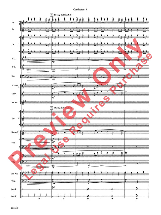 Where the Black Hawk Soars 總譜 | 小雅音樂 Hsiaoya Music