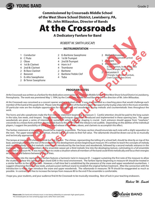 At the Crossroads 總譜 | 小雅音樂 Hsiaoya Music