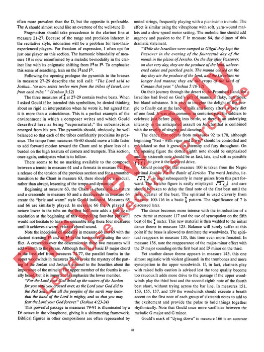 Jericho 總譜 | 小雅音樂 Hsiaoya Music