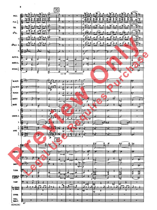 Fantasia for Band 幻想曲 總譜 | 小雅音樂 Hsiaoya Music