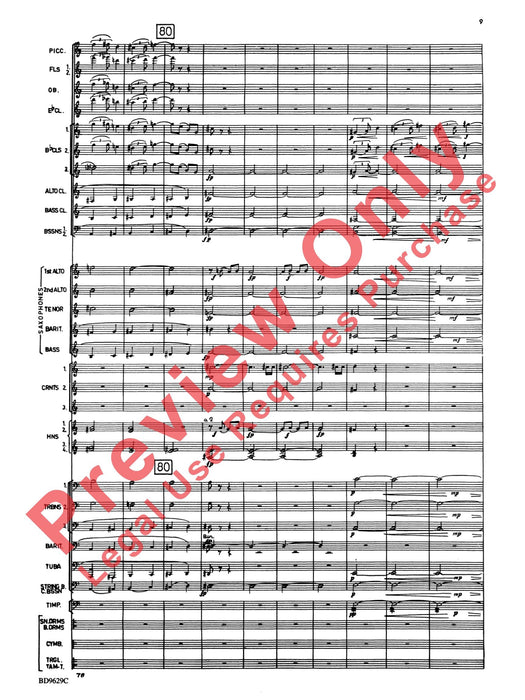 Fantasia for Band 幻想曲 總譜 | 小雅音樂 Hsiaoya Music