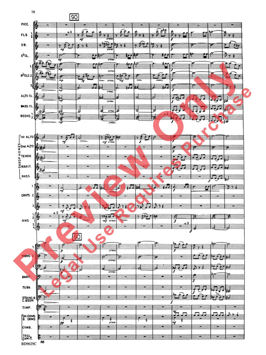 Fantasia for Band 幻想曲 總譜 | 小雅音樂 Hsiaoya Music