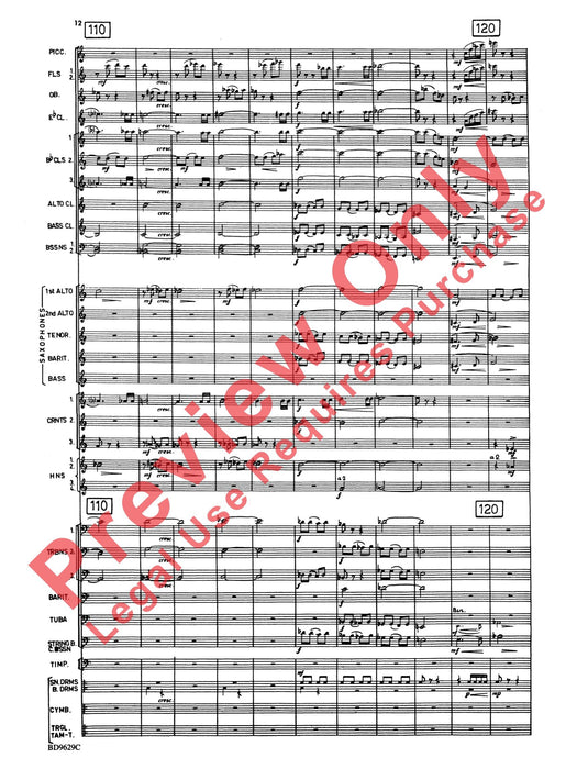 Fantasia for Band 幻想曲 總譜 | 小雅音樂 Hsiaoya Music