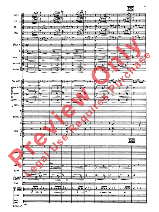 Fantasia for Band 幻想曲 總譜 | 小雅音樂 Hsiaoya Music