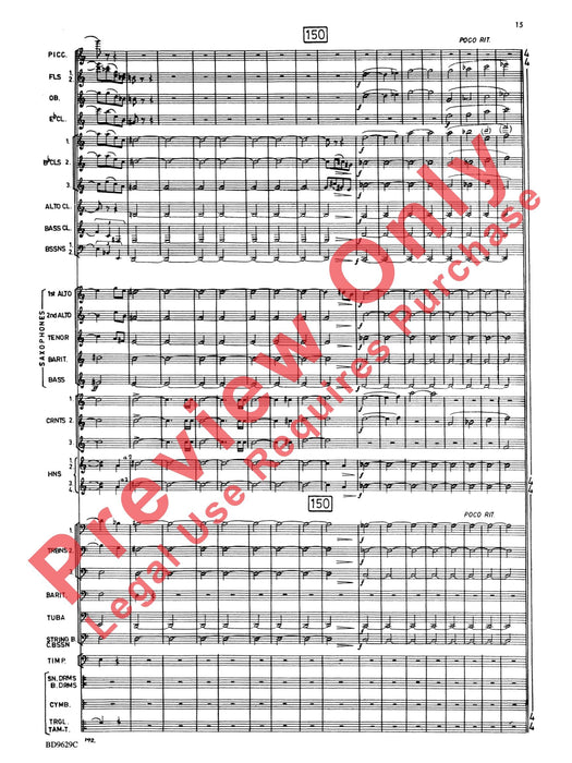 Fantasia for Band 幻想曲 總譜 | 小雅音樂 Hsiaoya Music