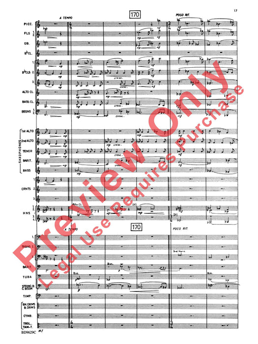 Fantasia for Band 幻想曲 總譜 | 小雅音樂 Hsiaoya Music