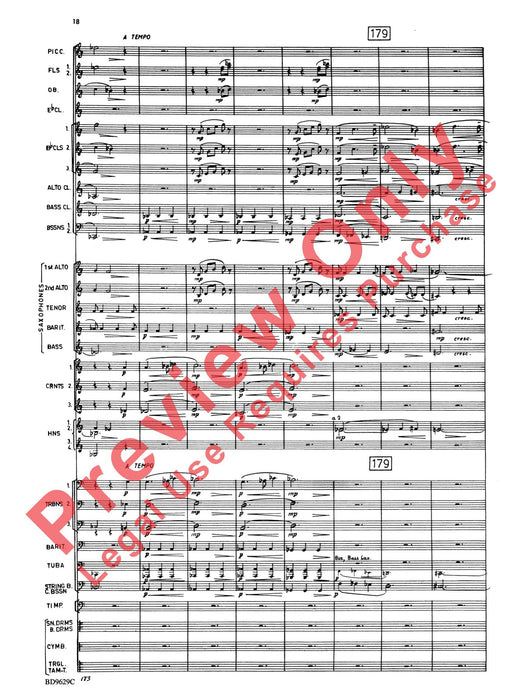 Fantasia for Band 幻想曲 總譜 | 小雅音樂 Hsiaoya Music