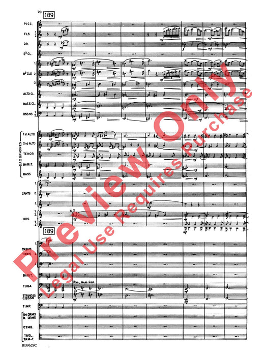 Fantasia for Band 幻想曲 總譜 | 小雅音樂 Hsiaoya Music