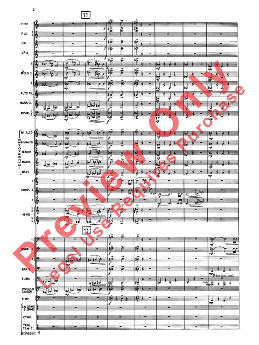 Fantasia for Band 幻想曲 總譜 | 小雅音樂 Hsiaoya Music