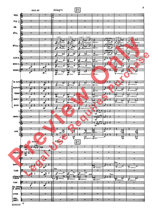 Fantasia for Band 幻想曲 總譜 | 小雅音樂 Hsiaoya Music