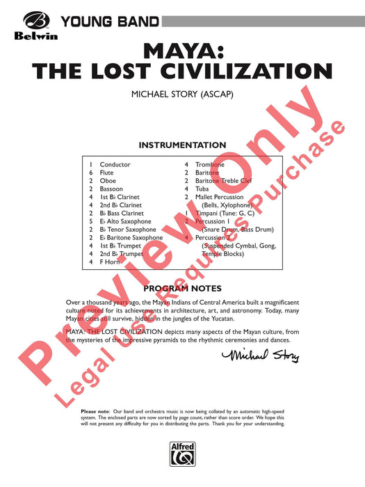 Maya: The Lost Civilization 總譜 | 小雅音樂 Hsiaoya Music