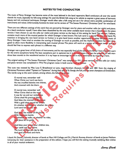 The Sussex Mummers' Christmas Carol 耶誕頌歌 總譜 | 小雅音樂 Hsiaoya Music