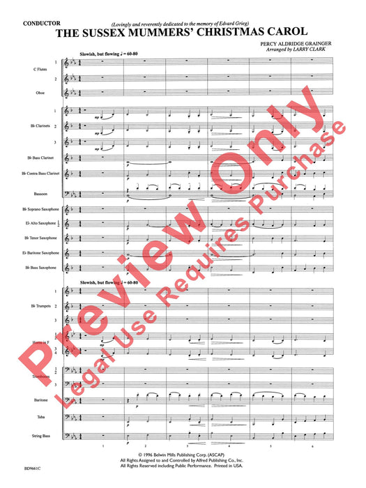 The Sussex Mummers' Christmas Carol 耶誕頌歌 總譜 | 小雅音樂 Hsiaoya Music