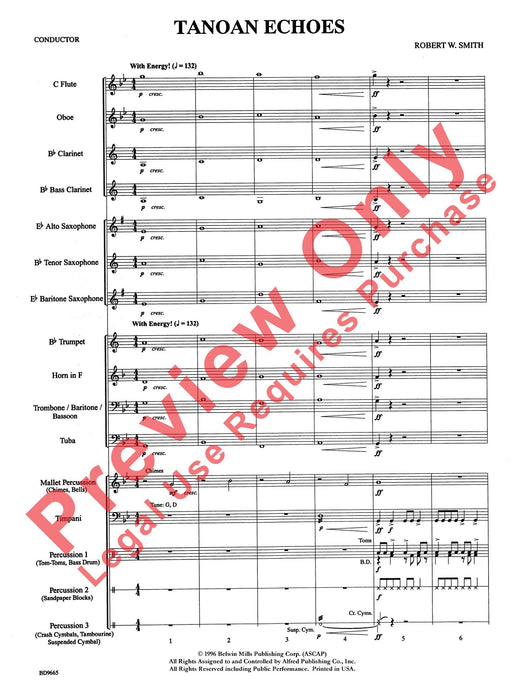 Tanoan Echoes 總譜 | 小雅音樂 Hsiaoya Music