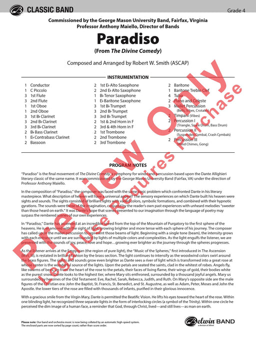 Paradiso 總譜 | 小雅音樂 Hsiaoya Music