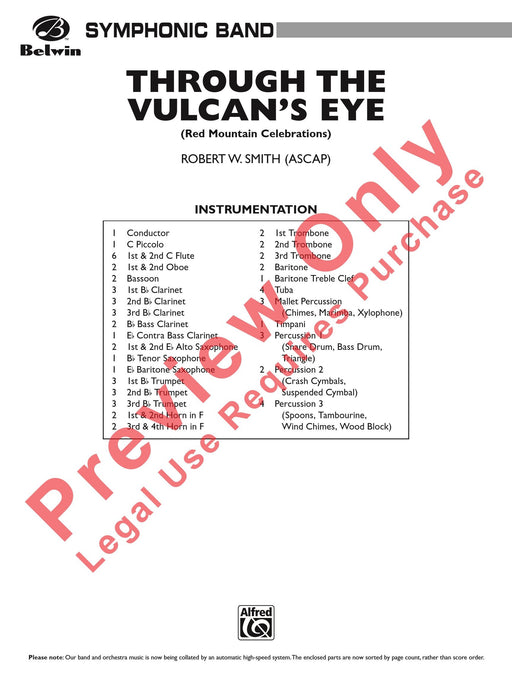 Through the Vulcan's Eye 總譜 | 小雅音樂 Hsiaoya Music