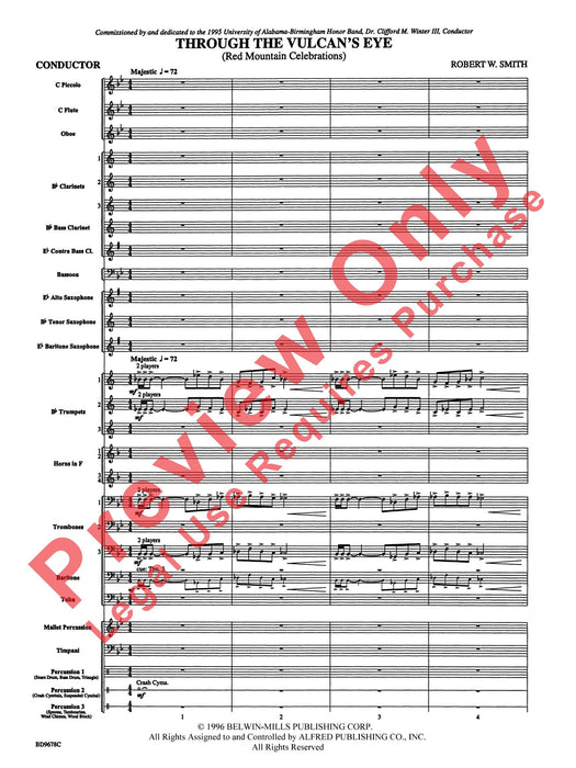 Through the Vulcan's Eye 總譜 | 小雅音樂 Hsiaoya Music