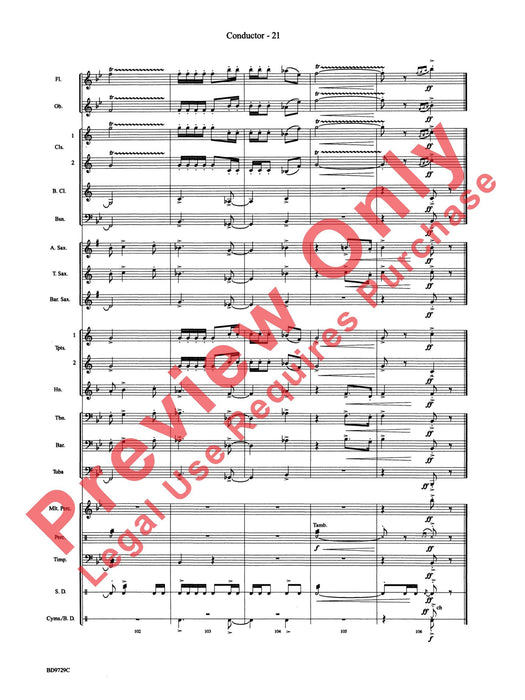 Westwood Trail Concert March 音樂會進行曲 總譜 | 小雅音樂 Hsiaoya Music