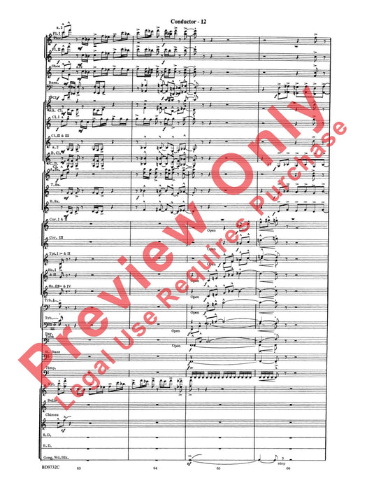 Symphonic Movement 內爾希伯爾 樂章 總譜 | 小雅音樂 Hsiaoya Music