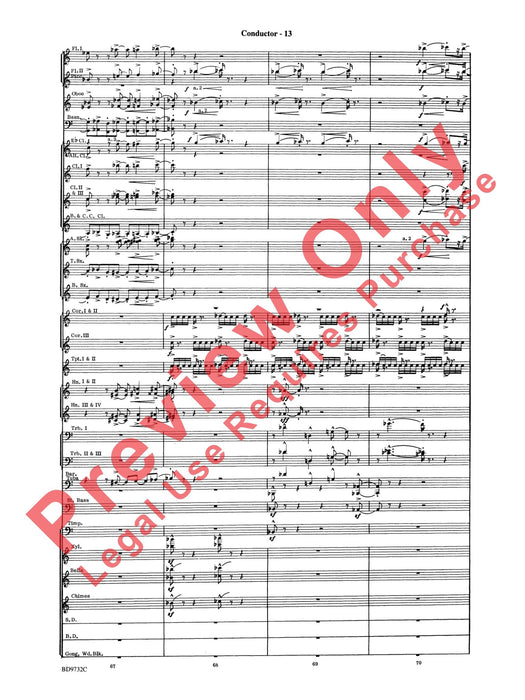 Symphonic Movement 內爾希伯爾 樂章 總譜 | 小雅音樂 Hsiaoya Music