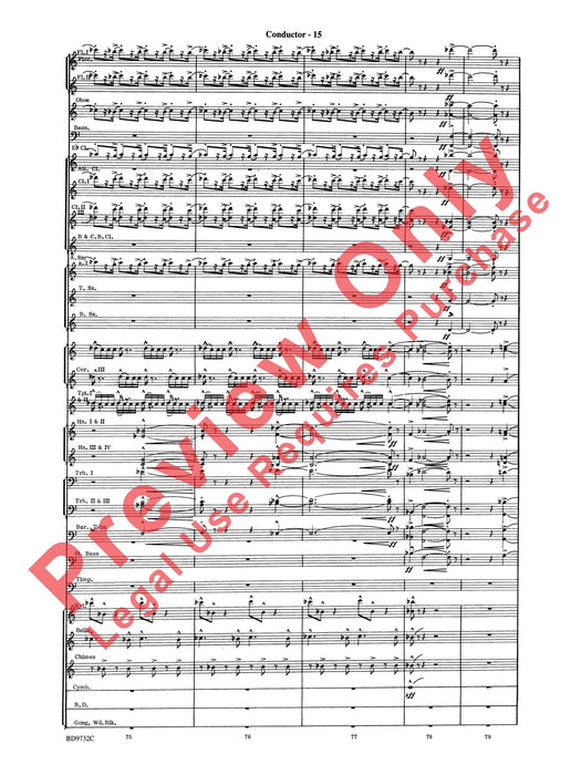 Symphonic Movement 內爾希伯爾 樂章 總譜 | 小雅音樂 Hsiaoya Music