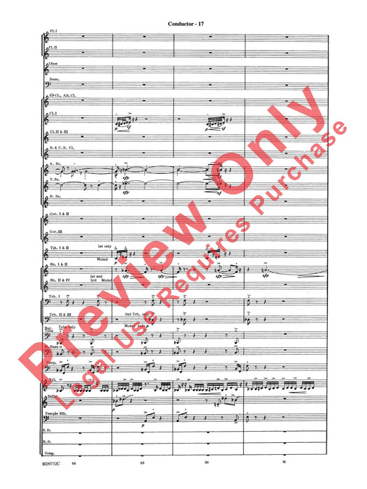 Symphonic Movement 內爾希伯爾 樂章 總譜 | 小雅音樂 Hsiaoya Music