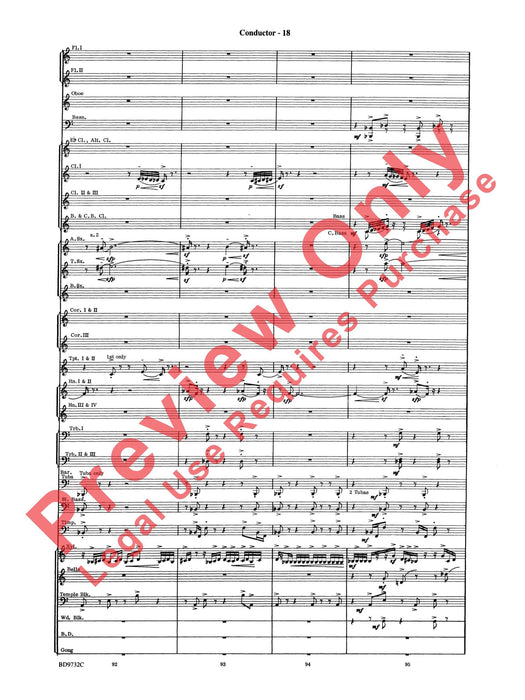 Symphonic Movement 內爾希伯爾 樂章 總譜 | 小雅音樂 Hsiaoya Music