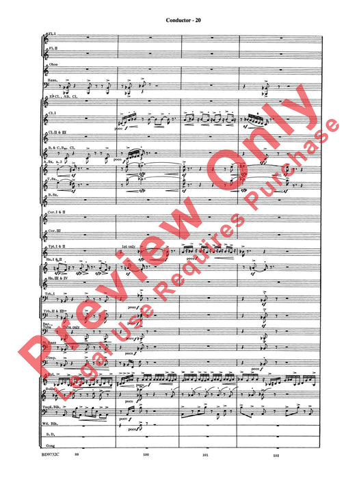 Symphonic Movement 內爾希伯爾 樂章 總譜 | 小雅音樂 Hsiaoya Music