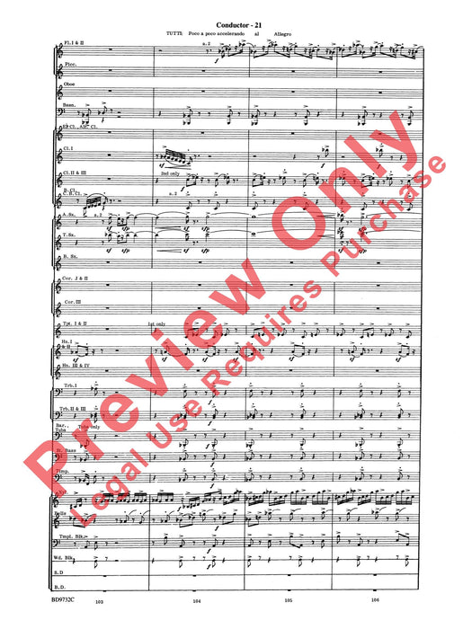 Symphonic Movement 內爾希伯爾 樂章 總譜 | 小雅音樂 Hsiaoya Music