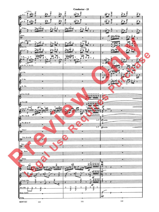 Symphonic Movement 內爾希伯爾 樂章 總譜 | 小雅音樂 Hsiaoya Music