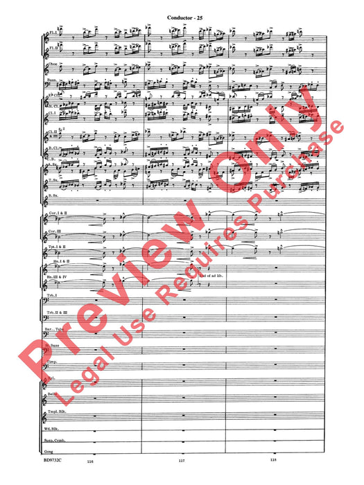 Symphonic Movement 內爾希伯爾 樂章 總譜 | 小雅音樂 Hsiaoya Music